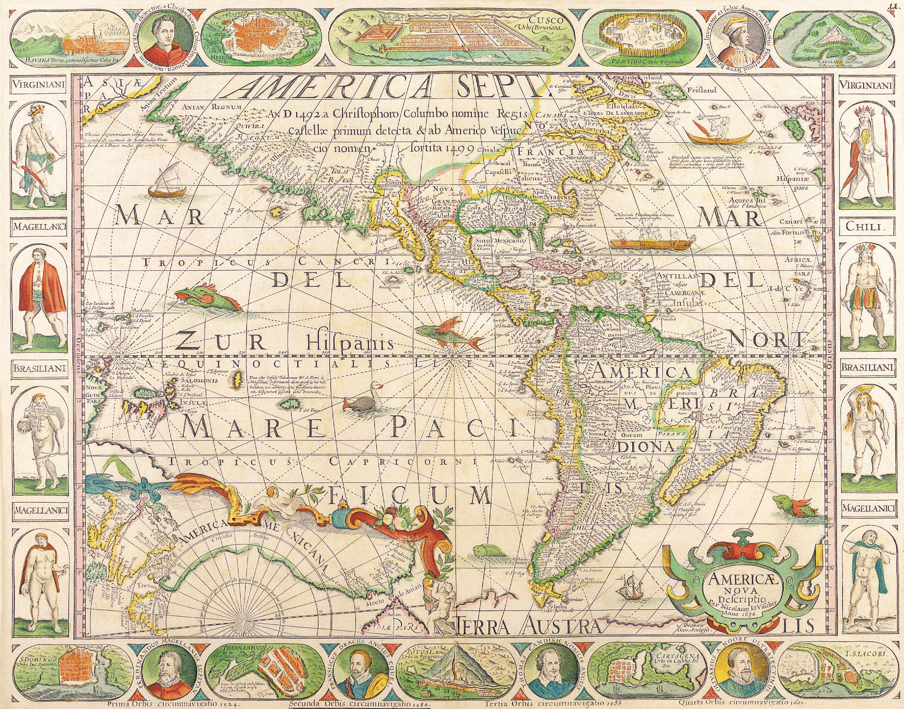 This meme is an image of a 17th-century world map, specifically the "Waldseemüller Map" or "Dunbar Map". The map is surrounded by a caption that reads "This map is like my relationships".